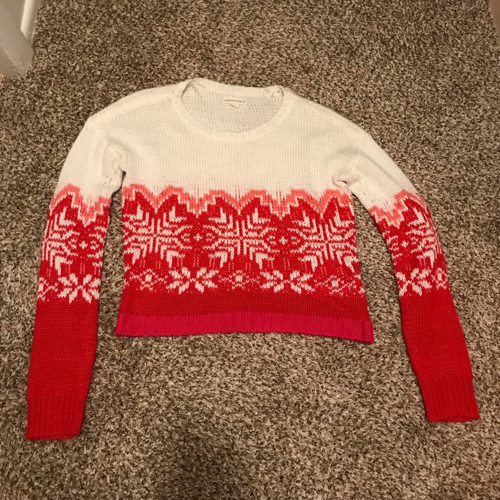 Aeropostale Cropped Winter Sweater